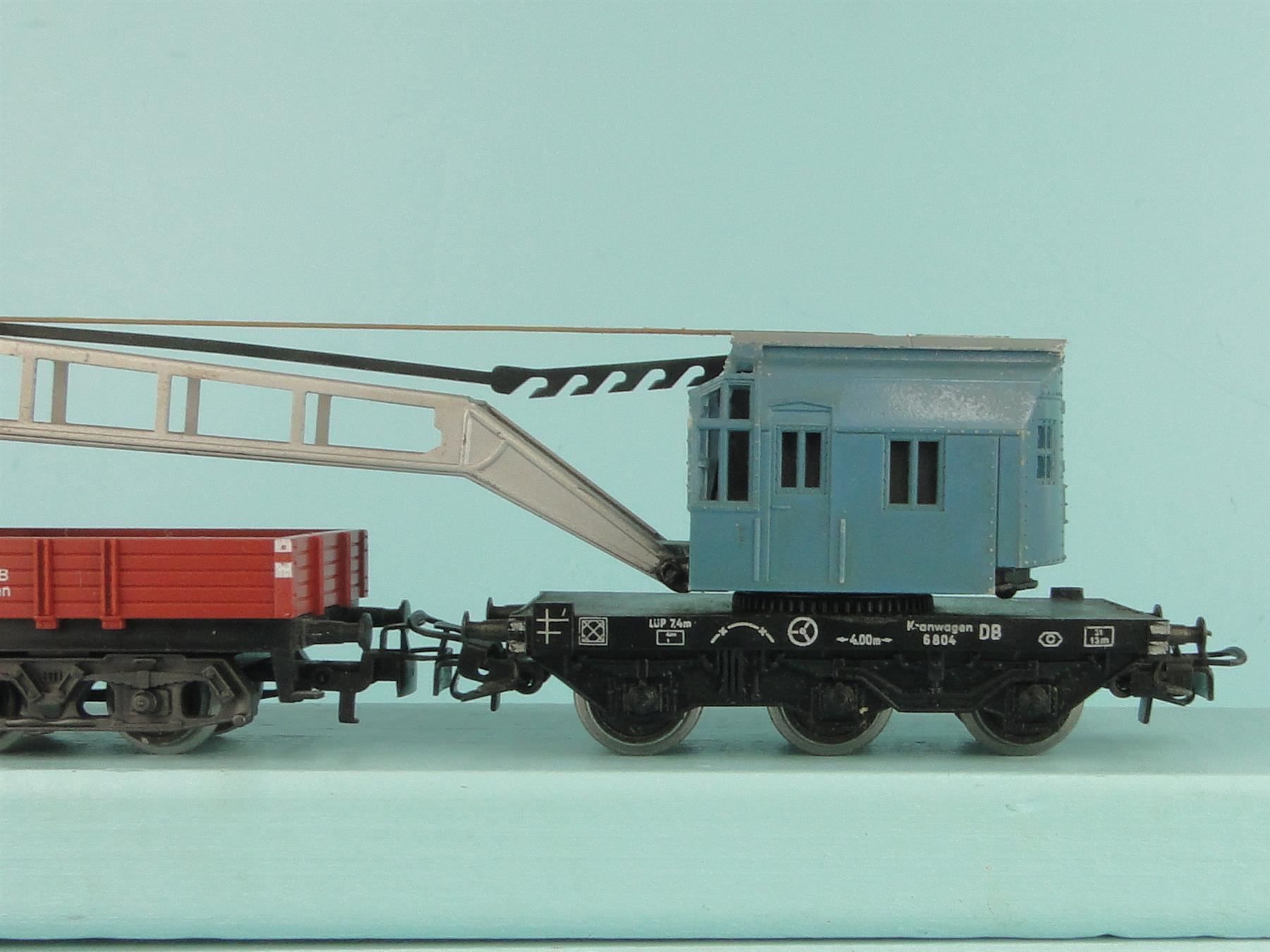 Märklin Modellini di ferrovie: Märklin Kran und Beiwagen – Usato da Bülach venduto da cann11 2