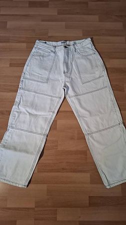 Jean cargo blanc cassé FB Sister New Yorker  taille L