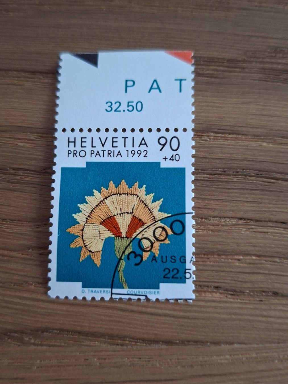 Tutti i francobolli: Marken: Pro Patria 1992 – Nuovo (secondo la descrizione) da Hinterkappelen venduto da 1399 5