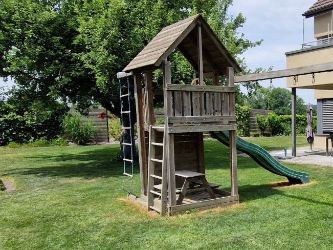 Casette per bambini: Spielturm Simba mit Anbauschaukel – Usato da Niederstetten venduto da Elmar77 2
