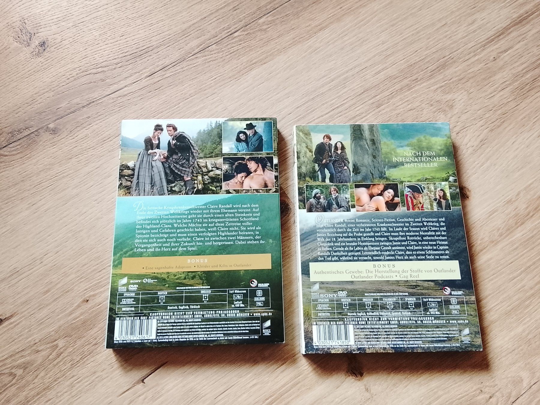 Alle DVDs: DVD Outlander – Gebraucht aus Marbach LU von Dominik1992 1
