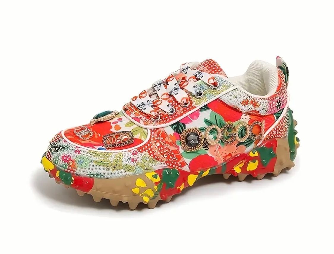 Scarpe da donna: edle Damenschuhe mit Glitzer, rot, Gr. 40 – Nuovo e nell'imballaggio originale da Winkel venduto da ferrari2022 5