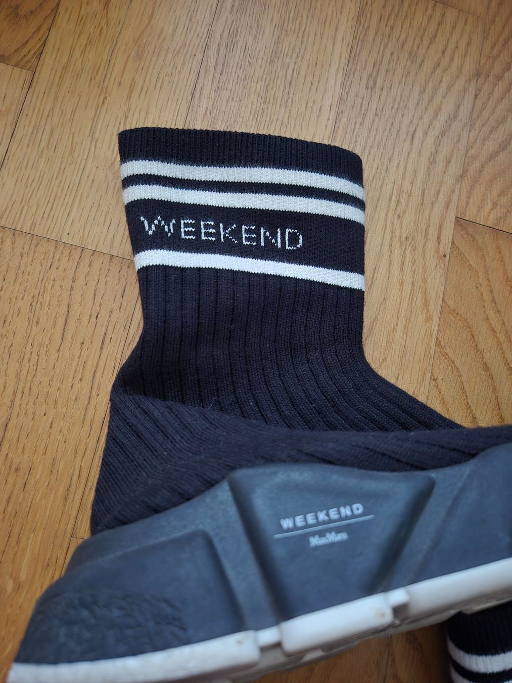 Scarpe da uomo: MaxMara Weekend Sneaker Boots, Schwarz, Grösse 40 – Usato da Biel/Bienne venduto da mvfa88 2