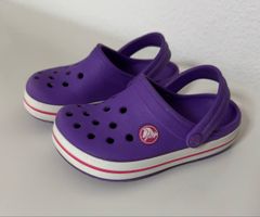 Lila Crocs Clogs Kinder Gr. 24 - 26 