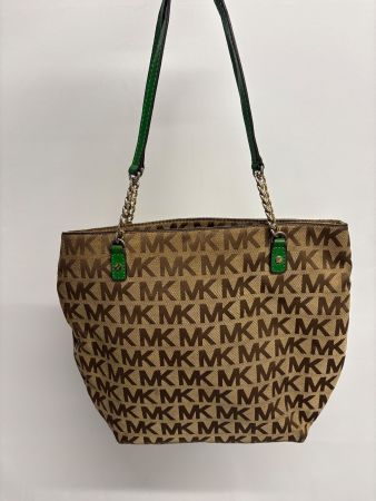 Michael Kors Shopper Tasche braun Canvas Stoff
