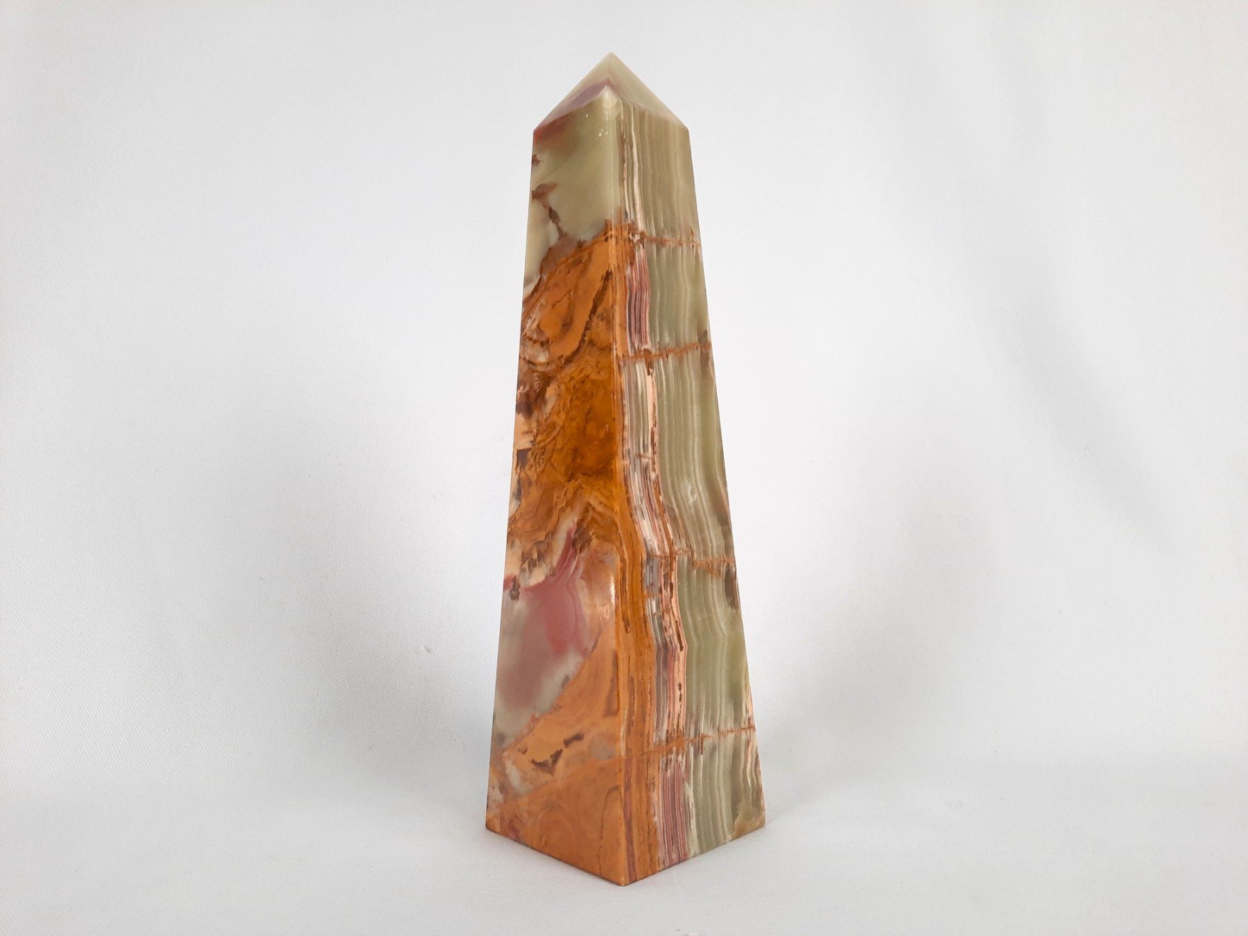 Minerali & Pietre curative: Onyx-Obelisk 30 cm – Usato da Beinwil am See venduto da Restwert_Beinwil