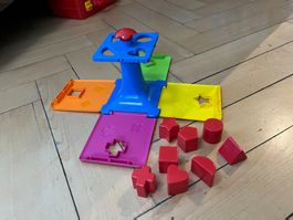 Motorikspielzeug Sortierbox zum Öffnen u Schliessen 👶