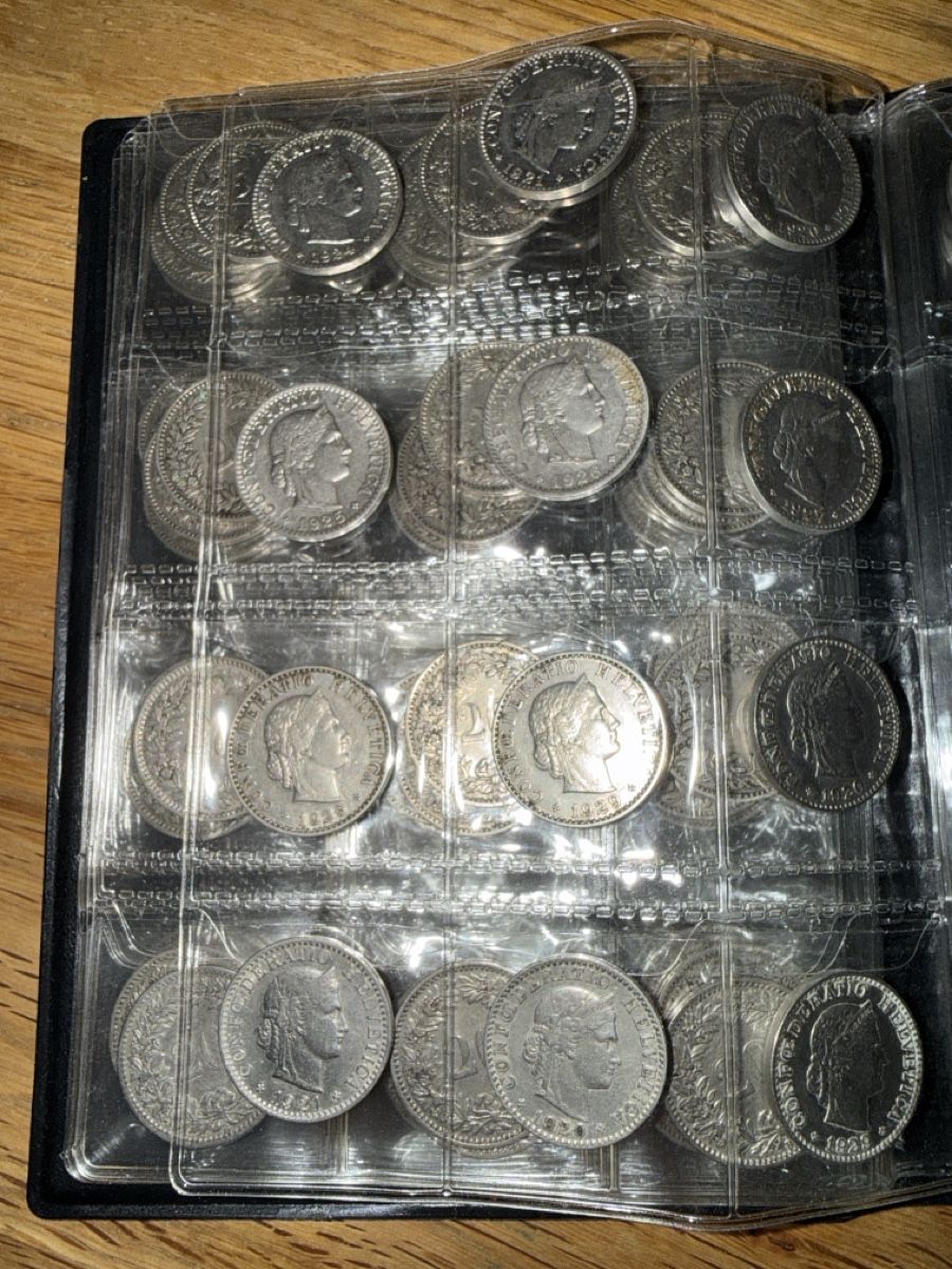 Tutti le monete: 20 Rappen Sammlung 1881 bis 1967 – Usato da St. Margrethen SG venduto da meg_6b9w 4
