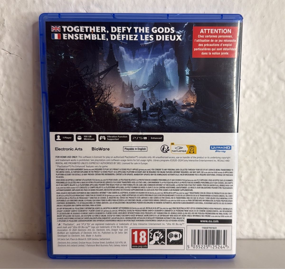 Sony Spiele: Dragon Age The Veilguard PS5 Game Disc and Case – Gebraucht aus Ehrendingen von bubulence 1