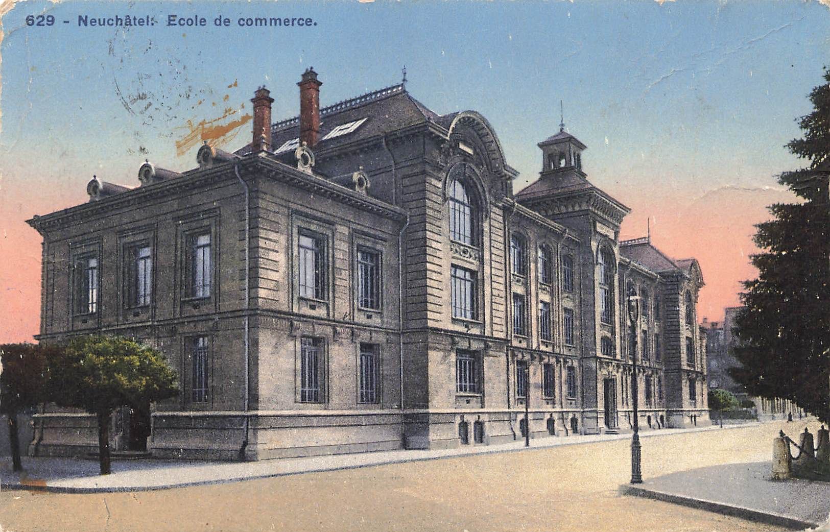 Cartoline postali: Neuchàtel – Usato da Biasca venduto da Blenio71