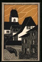 sign. Carl Zweifel: Lenzburg, Das Höfli
