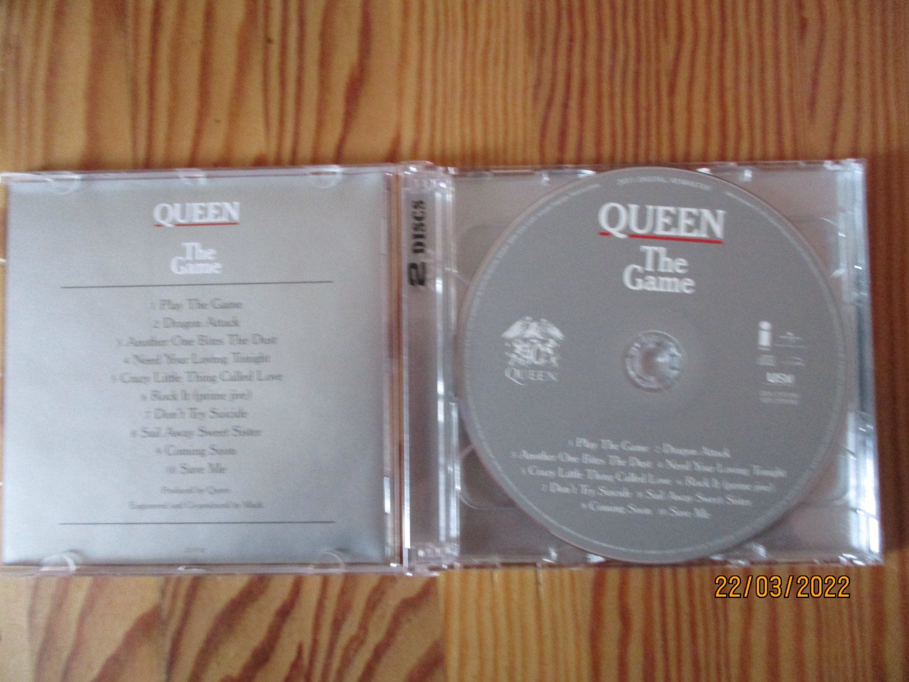 CDs: Queen --  The Game, 2 CDs – Gebraucht aus Liestal von Disc-Point 1