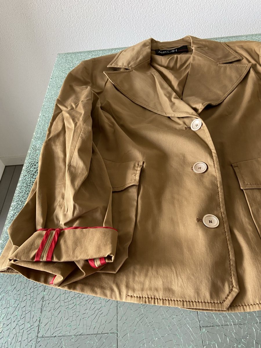 Marc Cain Giacche: Neue MARCCAIN beige Jacke Gr. 5 – Nuovo (secondo la descrizione) da Oftringen venduto da andrax 3