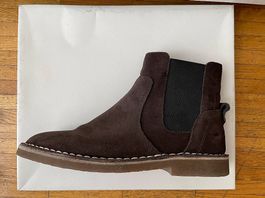 Bottines chaudes brunes en daim Esprit taille 40