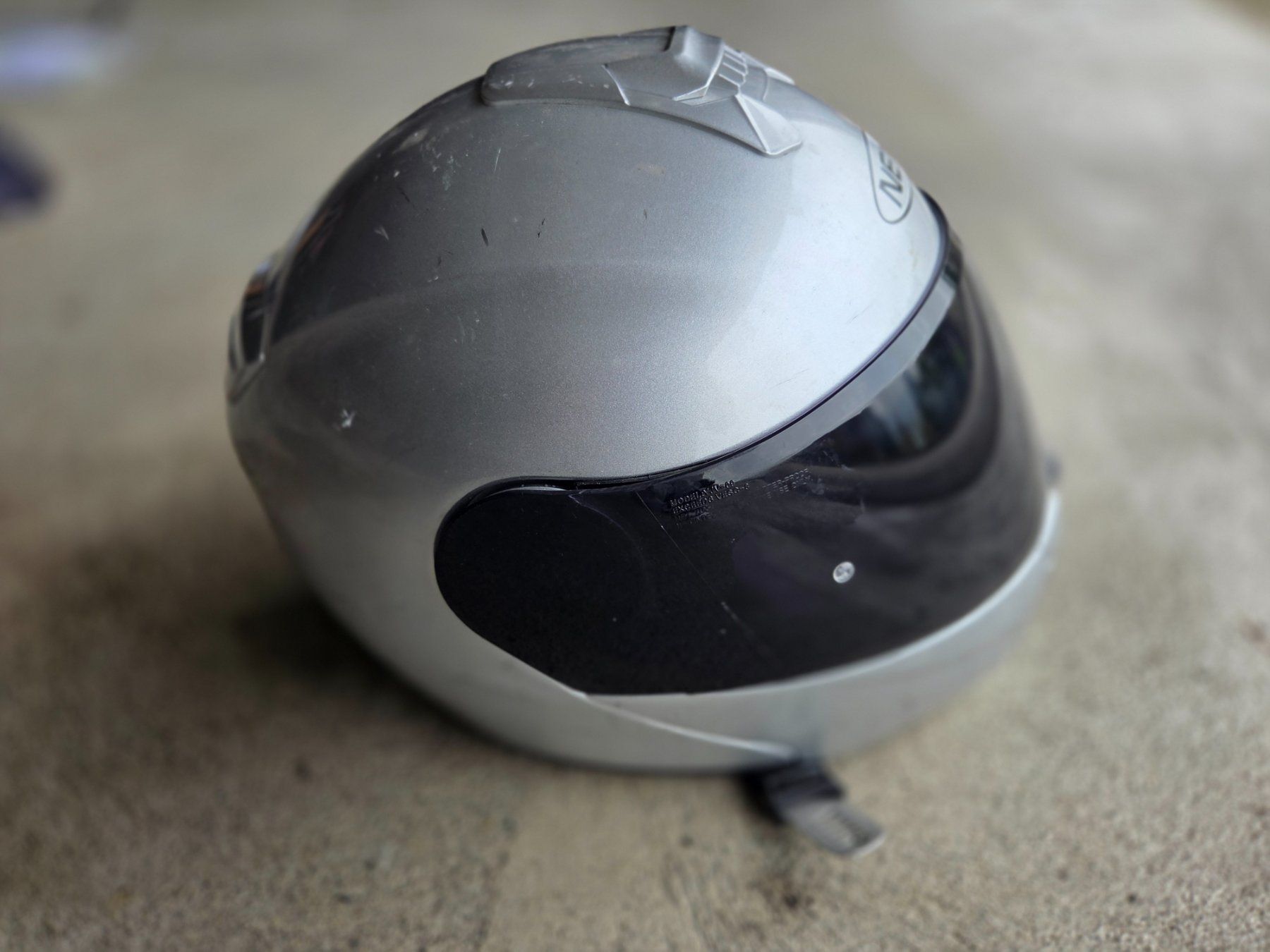 Caschi & visiere: Motorradhelm Grösse S mit Visier – Usato da Wädenswil venduto da foreign77