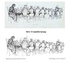 Klaus Brunner (1928-2018) Grafiker, Illustrator - Zeichnung