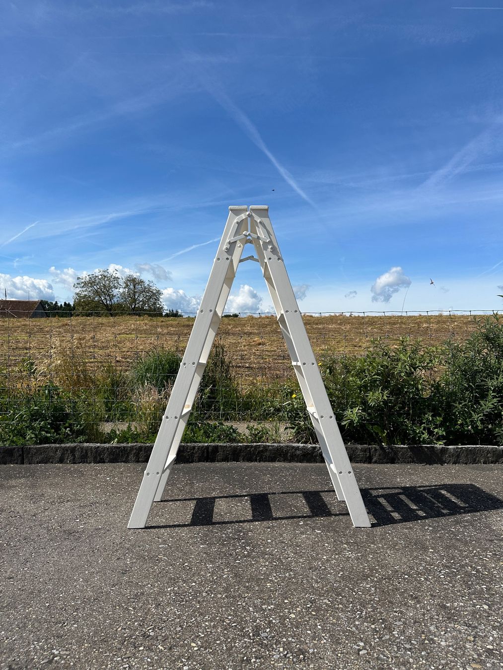Scale: alte Holzleiter / Bockleiter – Usato da Zürich venduto da frauflufelberg 5