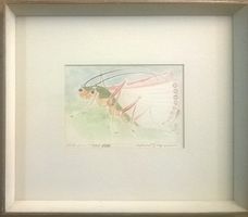 Aquarell signiert Oskar Gysin 1967     (ID 2978)