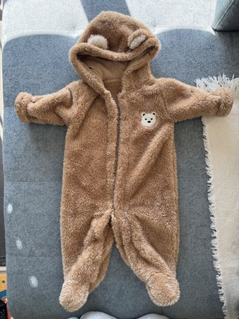 Baby Bear Onesie - Warm Winter Outfit, Size Newborn!