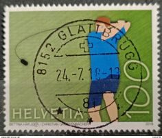 2018 Hornussen Vollstempel