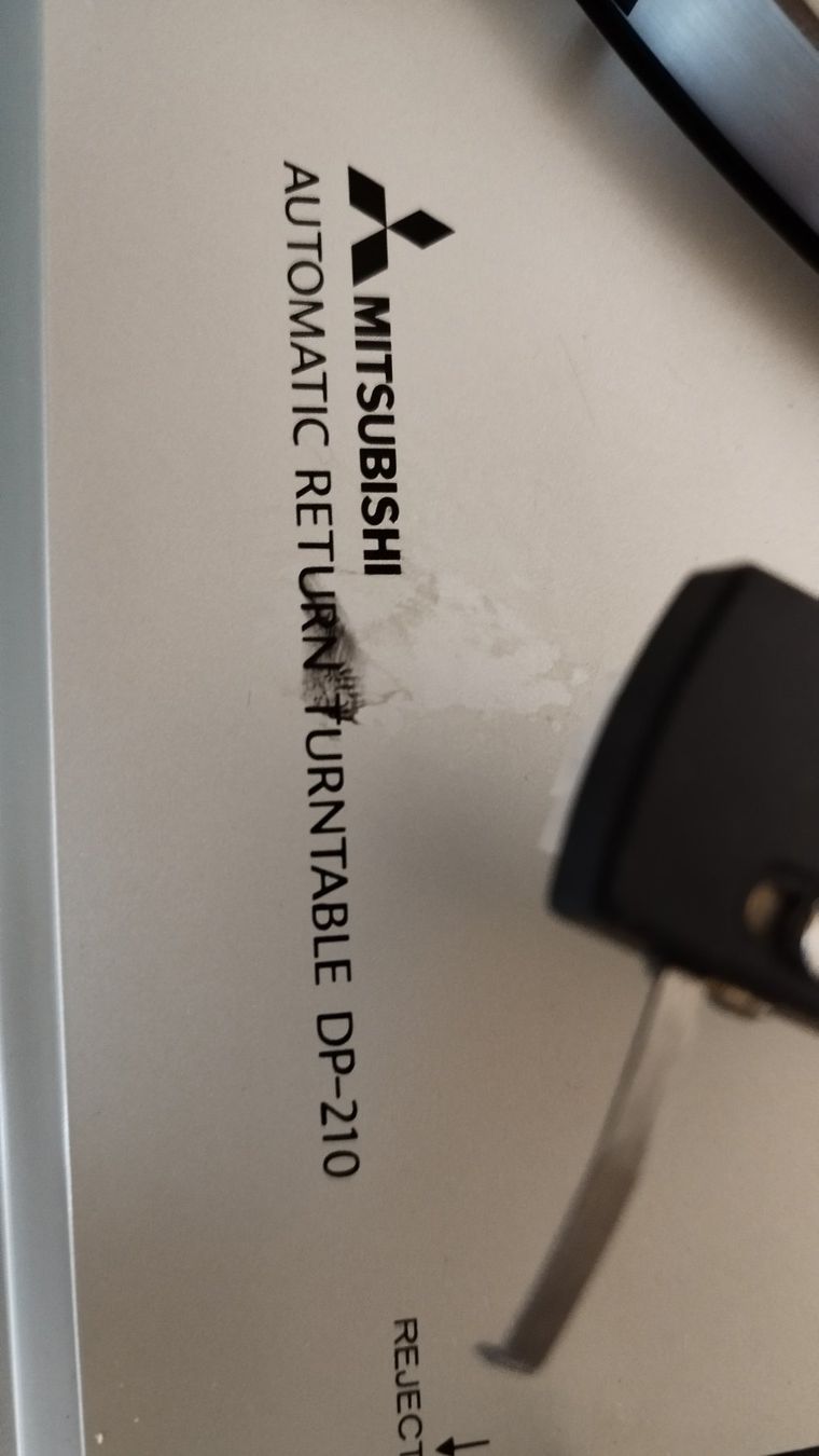 Mitsubishi Plattenspieler: Plattenspieler Mitsubishi DP-210 – Gebraucht aus Zollikofen von Reiterglueck 3