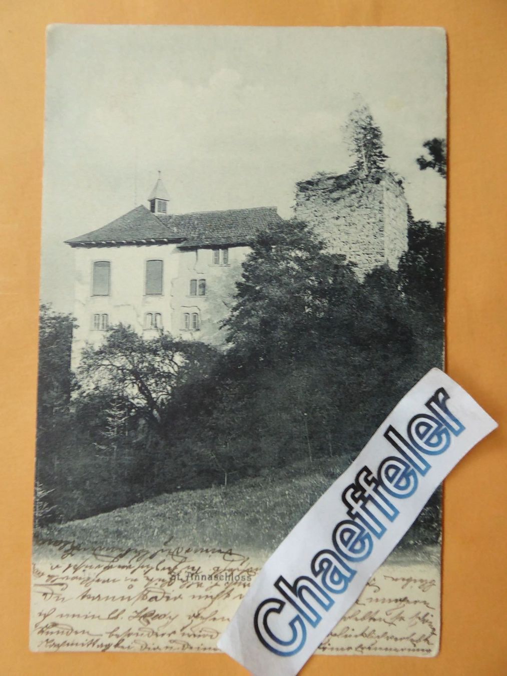 Cartoline postali: 1912   St. Annaschloss bei Rorschach – Usato da Zürich venduto da Chaeffeler