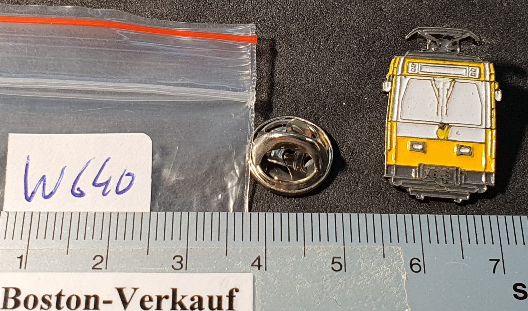 Placchette & Badge: W640 - Pin Tram Bahn Strassenbahn – Usato da Reinach BL venduto da Boston-Verkauf 2
