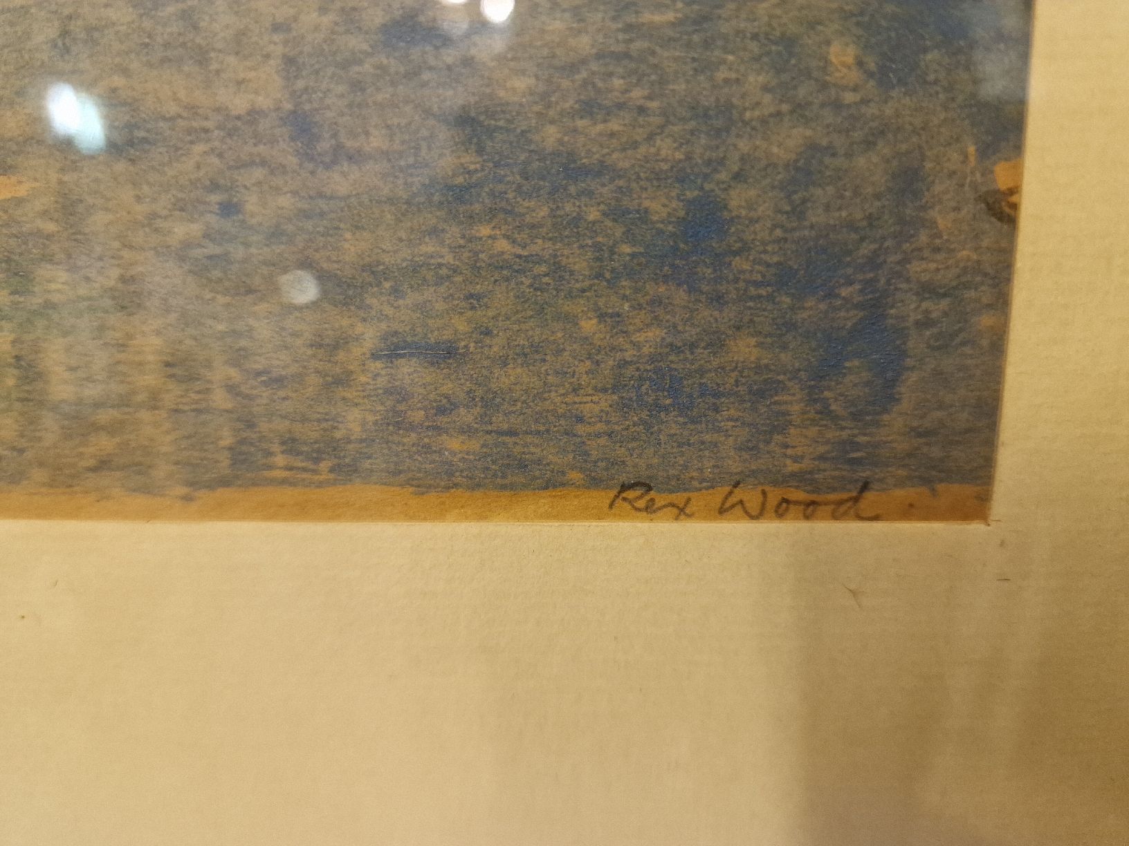 Dipinti: Originalkunstwerk von Rex Wood – Usato da BERN venduto da Intarsia 2