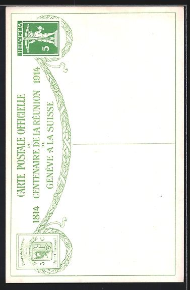Cartoline postali: Genève, Bour-de-Four, Le gouvernement p – Usato da Berlin venduto da bartko-reher 1