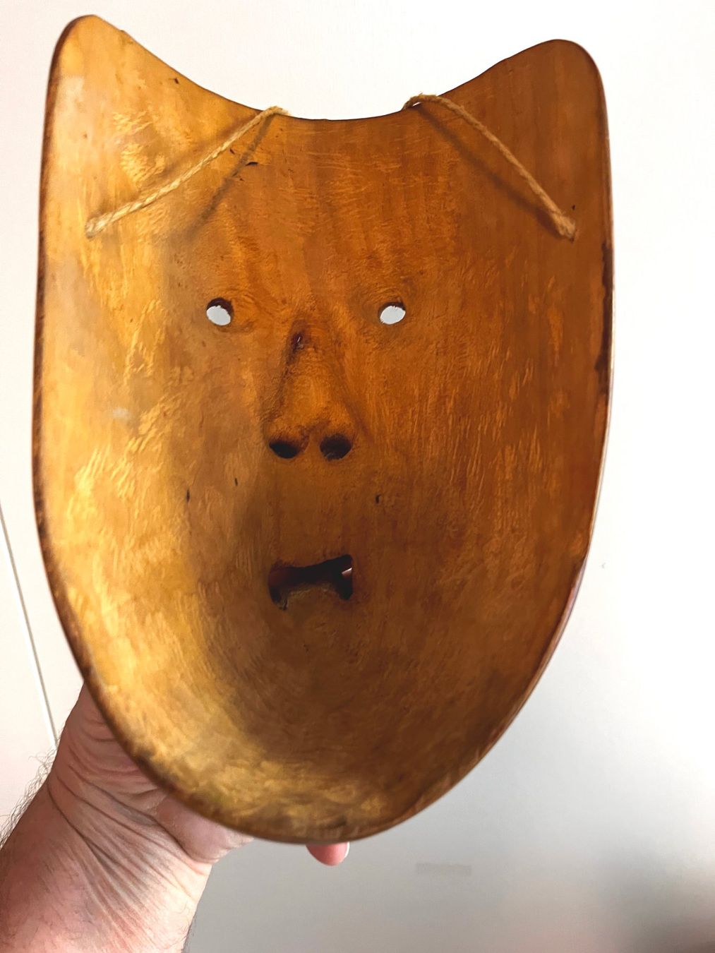 Maschere: Original Krienser Holz Tragmaske, Kriens – Usato da Obernau venduto da Wgnom 3