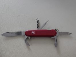 Wenger Commander 85mm H. With AG Sackmesser, rot, Top Zustan