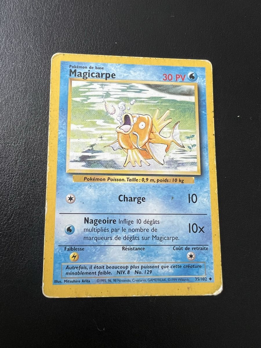 Pokémon Carte collezionabili: Pokemonkarte Magicarpe Base Set – Usato da Willisau venduto da Neiro77
