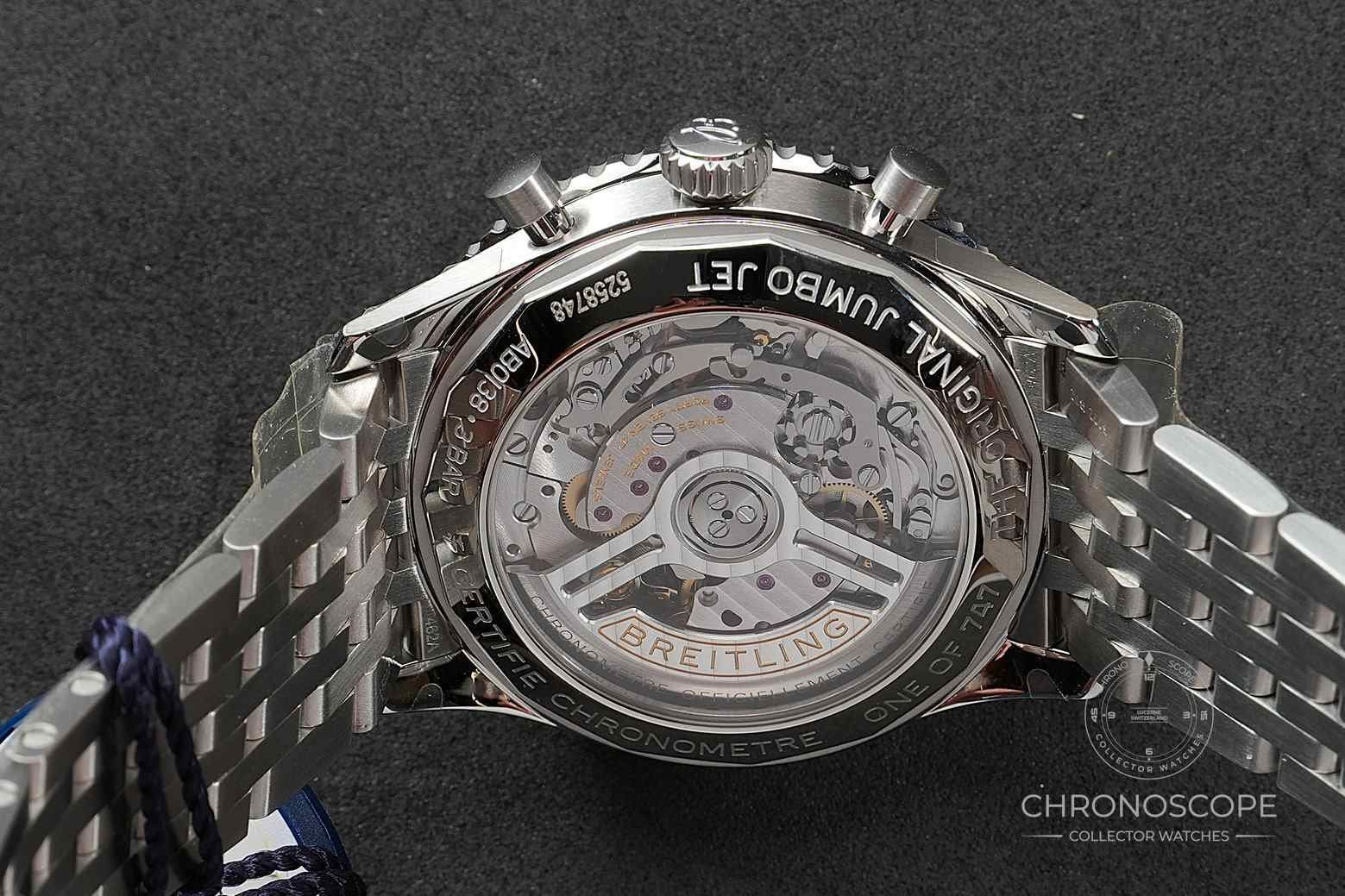 Breitling Uhren: Breitling Navitimer 1 B01 Chronograph 43 Boeing Limited full – Neu und originalverpackt aus Luzern von ChronoScope6004 7
