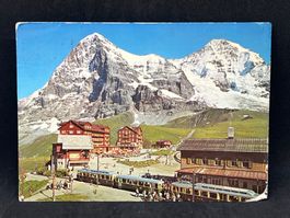 Ansichtskarte: Kleine Scheidegg: Eiger, Mönch
