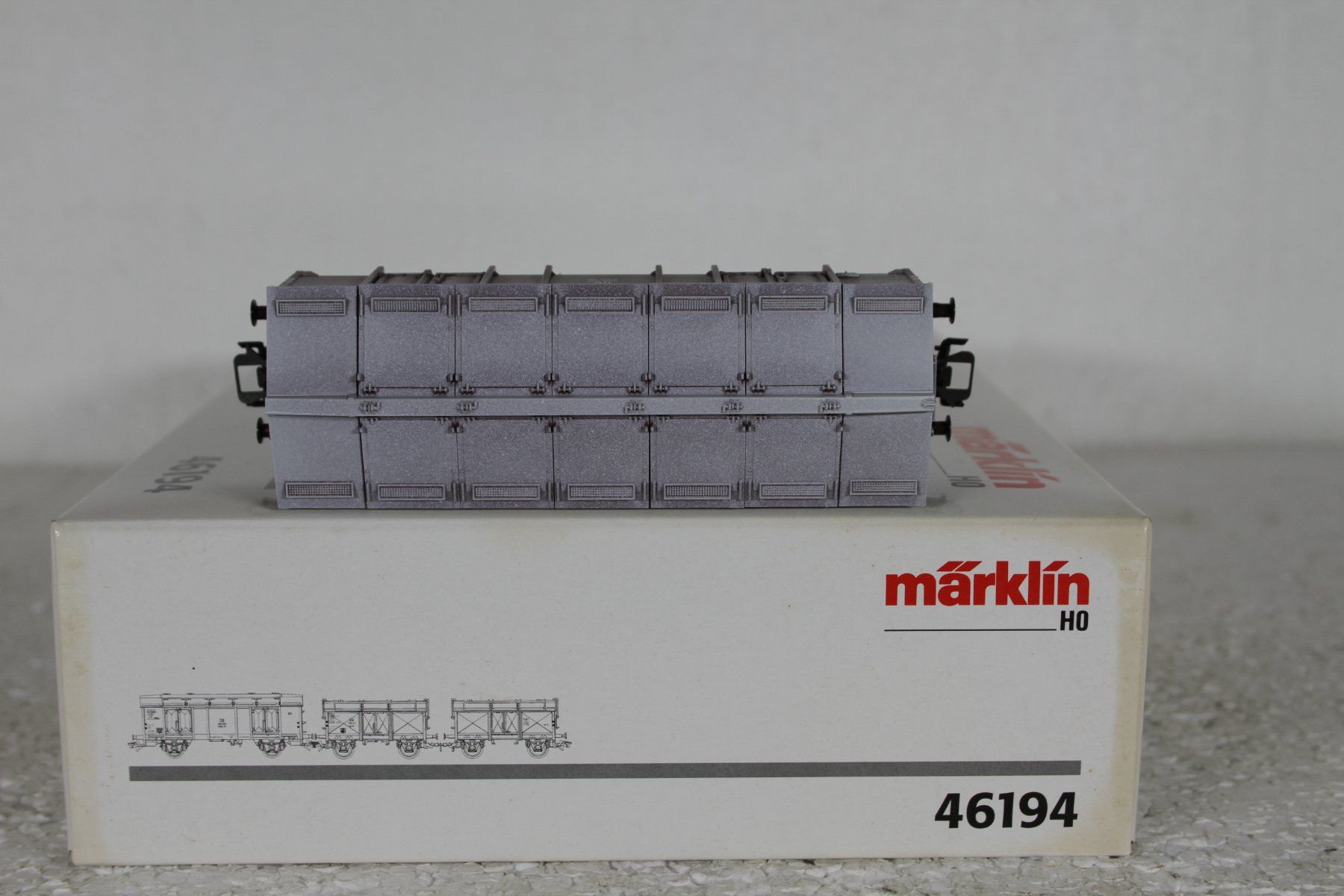 Märklin Modelleisenbahnen: Märklin 46194 Wagen-Set ´Hochofen-Kalk´ – Neu (gemäss Beschreibung) aus Triesen von cor_62ts 3