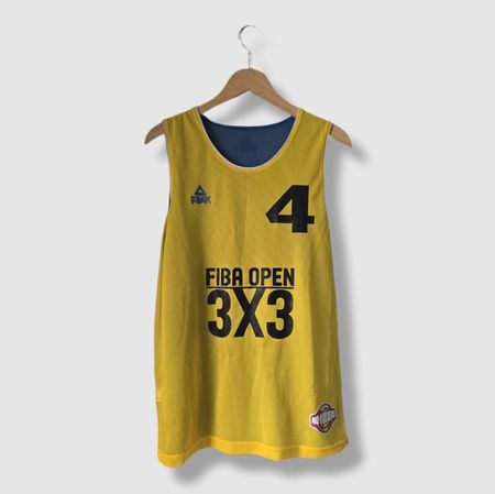 Maillot de basket PEAK FIBA Open 3X3 #4 réversible taille S