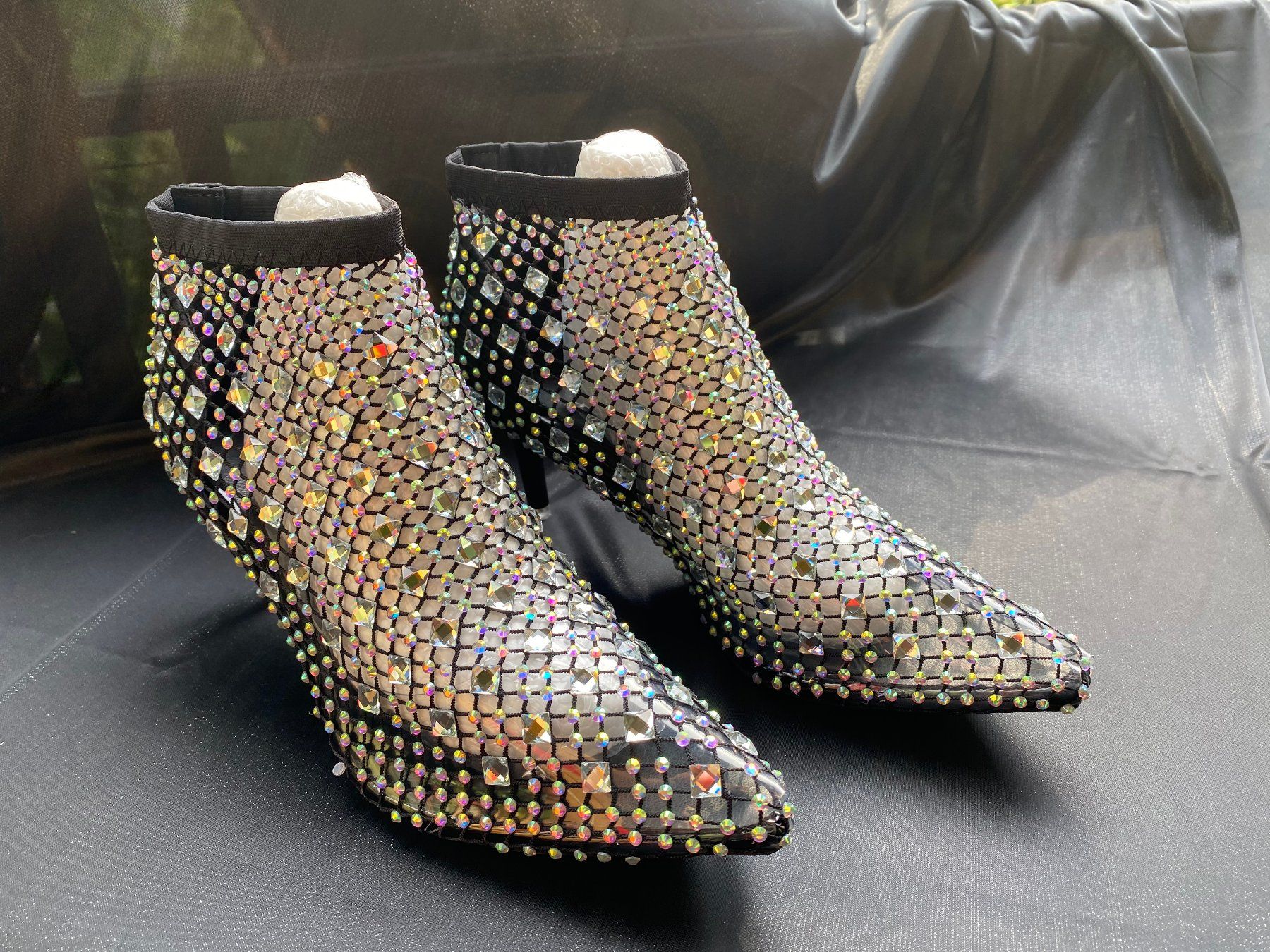 Scarpe da donna: Glitzer Disco Stiefeletten – Nuovo e nell'imballaggio originale da Zürich venduto da Pyramid1