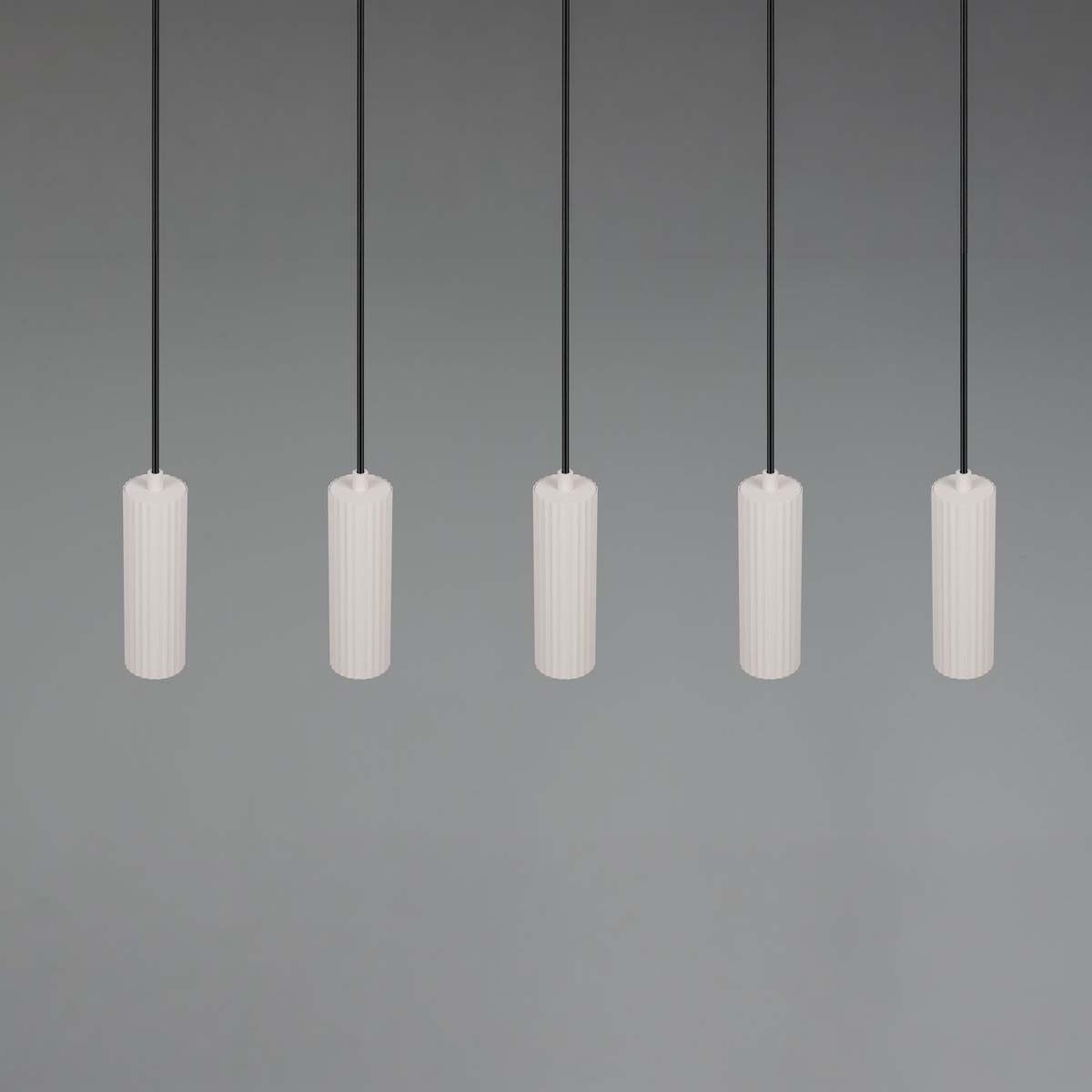 Kronleuchter & Deckenlampen: Pendelleuchte, Grau, 85 cm x 9 cm – Neu (gemäss Beschreibung) aus Kreuzlingen von Smart-Light 3