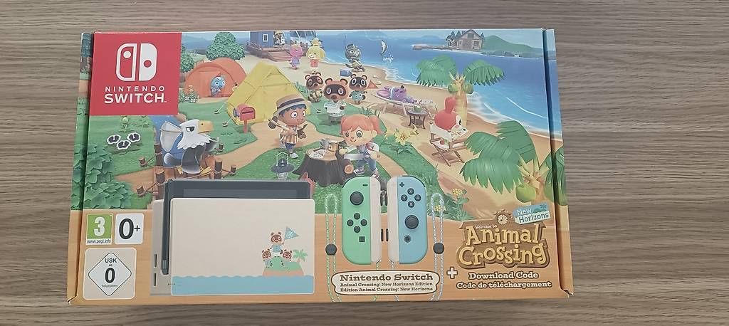 Consoles: Nintendo Switch 1 / Edition Animal Crossing & Accessoires – D'occasion à Petit-Lancy par cinsua