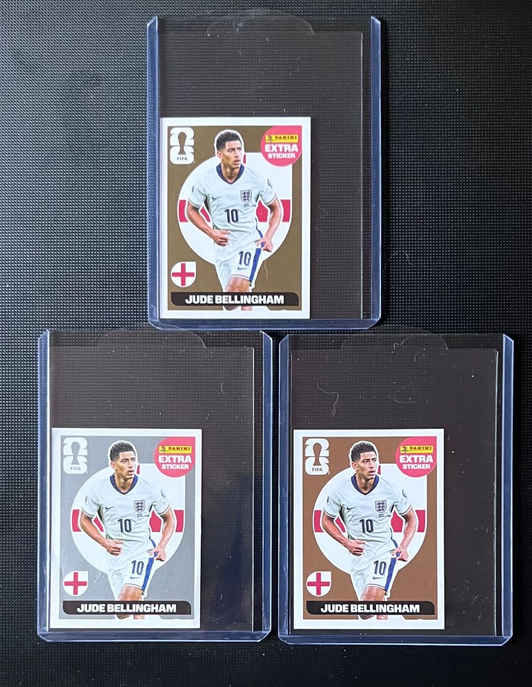 Panini Cartes à collectionner: Bellingham Bronze / Silver / Gold Panini Extra Sticker 2026 – Neuf (Voir description) à Villeret par Ma_To