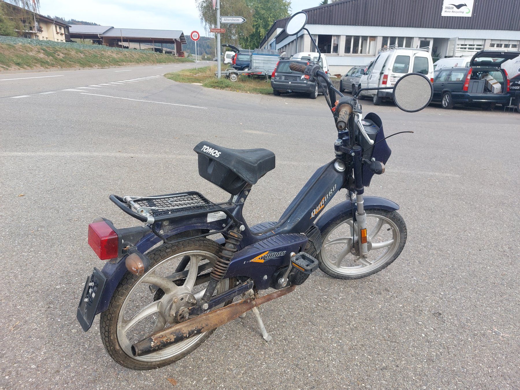 Tomos Cyclomoteurs: Tomos Quadro Mofa Töffli – Défectueux à Schleitheim par ZieglerMotoRecycling 5