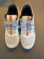 On Running Laufschuhe Gr. 46 – Weiss/Orange – guter Zustand 