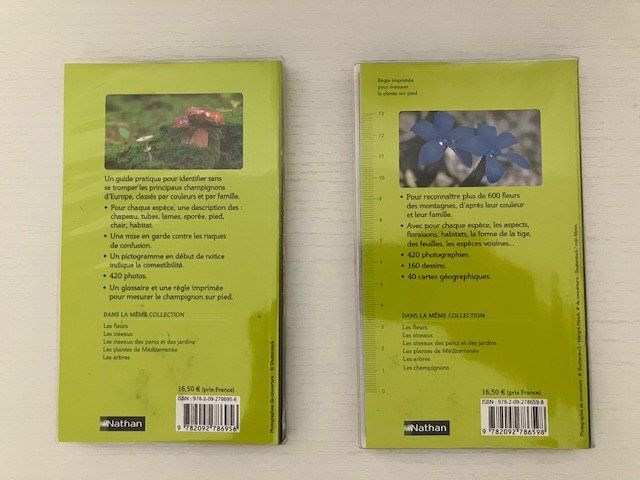 Libri: Guides de terrain "champignons " et "fleurs des montagnes" – Usato da Les Ponts-de-Martel venduto da Jolisa 1