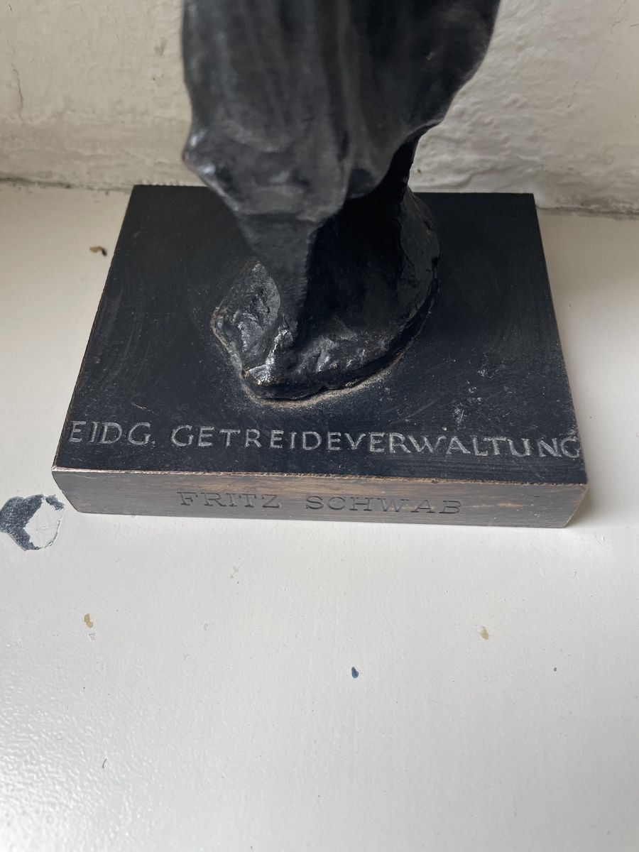 Statuette: Eduard Spörri Bronze – Usato da Benken SG venduto da tame_impala 1