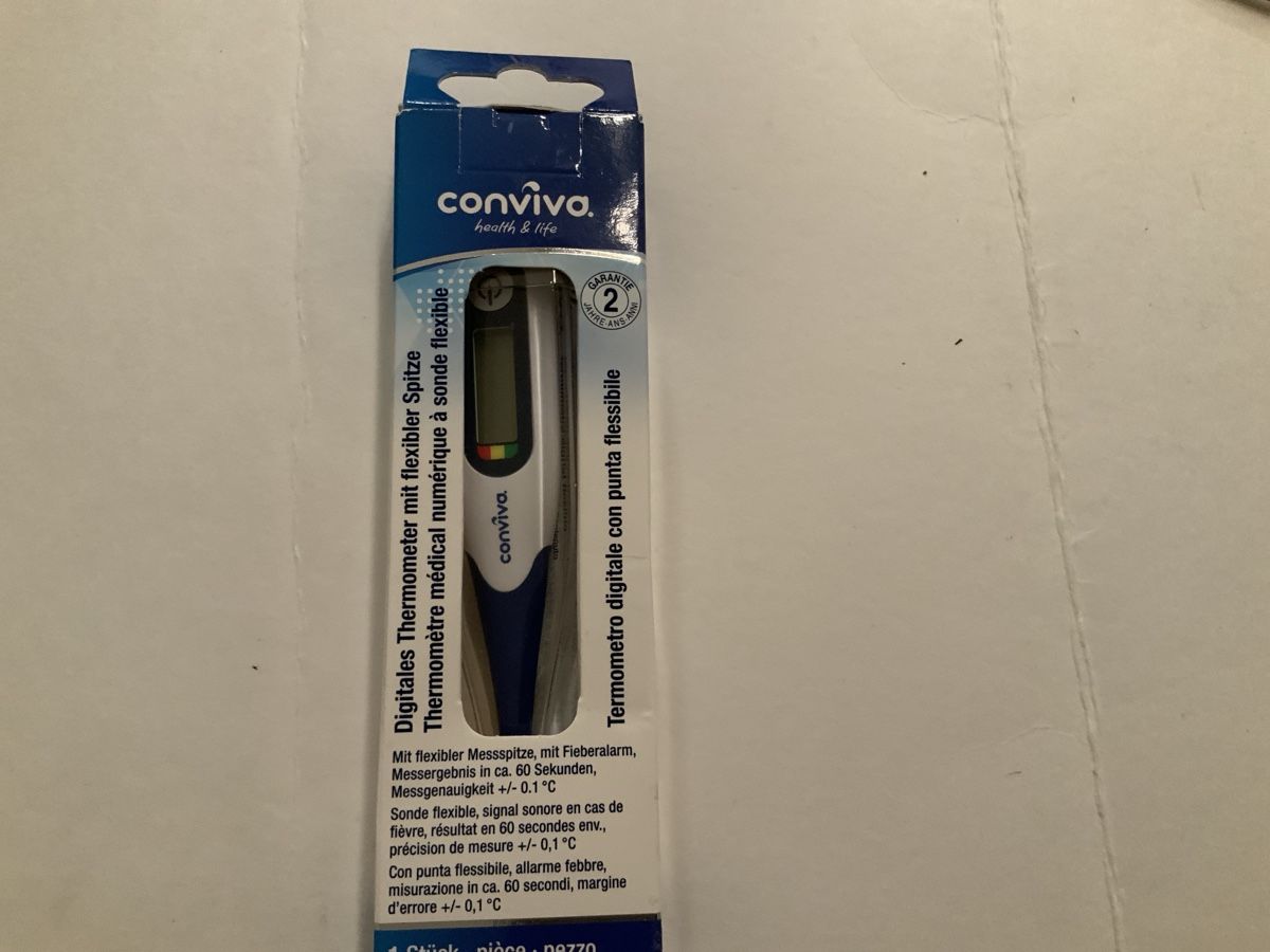 Altro per la casa: Digitales Thermometer mit flexibler Spitze conviva neu – Nuovo e nell'imballaggio originale da Wallisellen venduto da ASZT