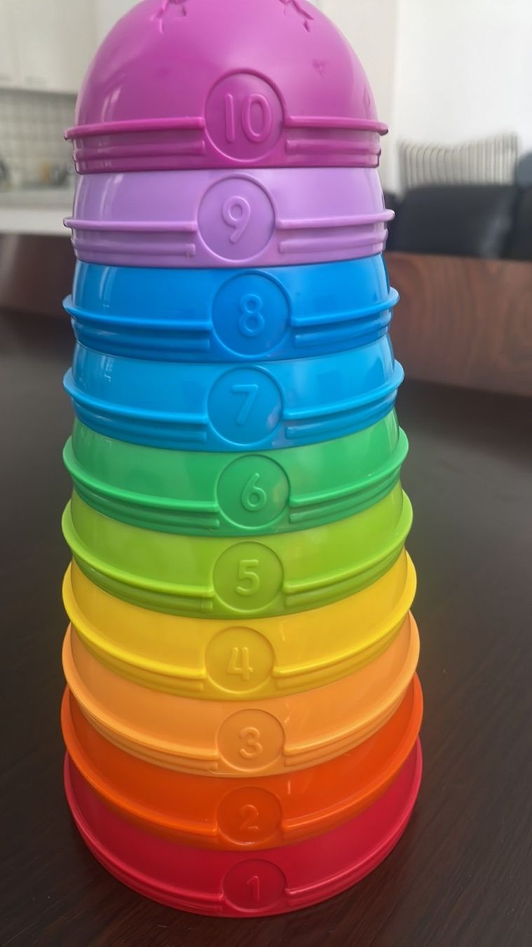 Fisher-Price Giocattoli: Fisher-Price Spielkugel Pyramide – Usato da Flums venduto da Inna77 1