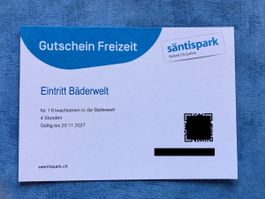Säntispark Gutschein Bäderwelt