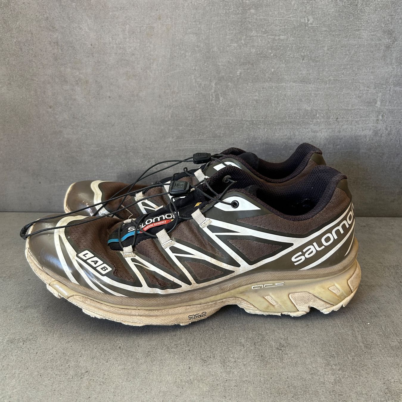 Scarpe da uomo: 2000s Salomon XT-6 Wren Kangaroo – Usato da Bern venduto da shoprestoredvintage 2