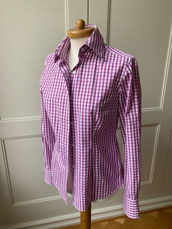 MANUFAKTUR HABSBURG BLUSE, GR.34, 100% BAUMWOLLE, KLASSIKER!