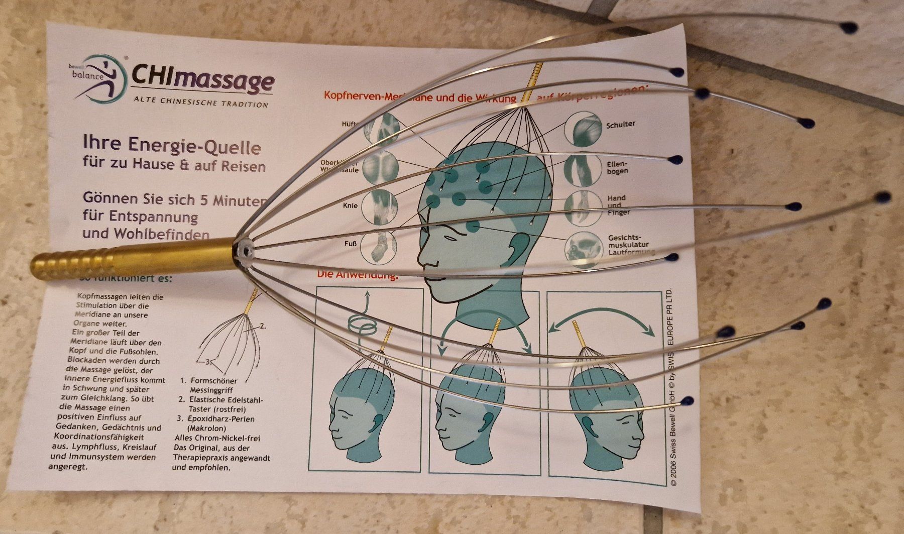 Dispositivi per massaggi: Ch'i-Kopf-Stimulator – Usato da KREUZLINGEN venduto da sma_c5fz